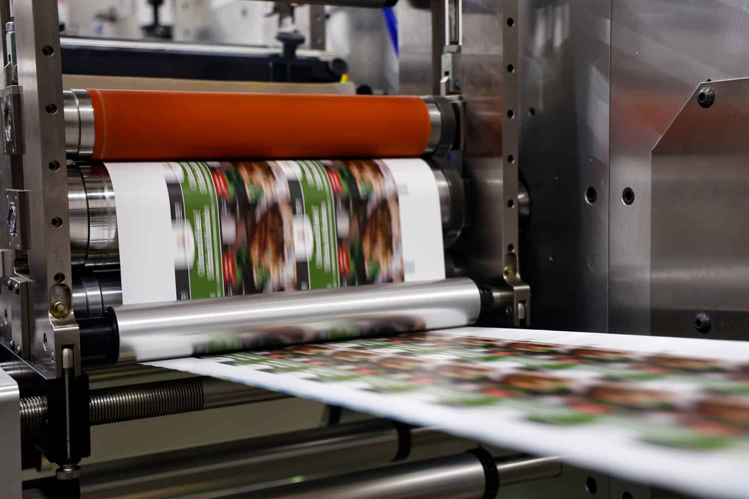 how to load label paper in printer
